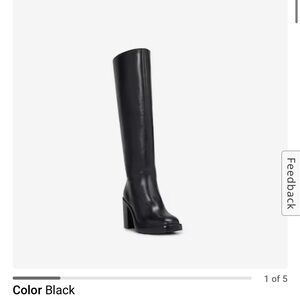VINCE CAMUTO Black Knee High Boot